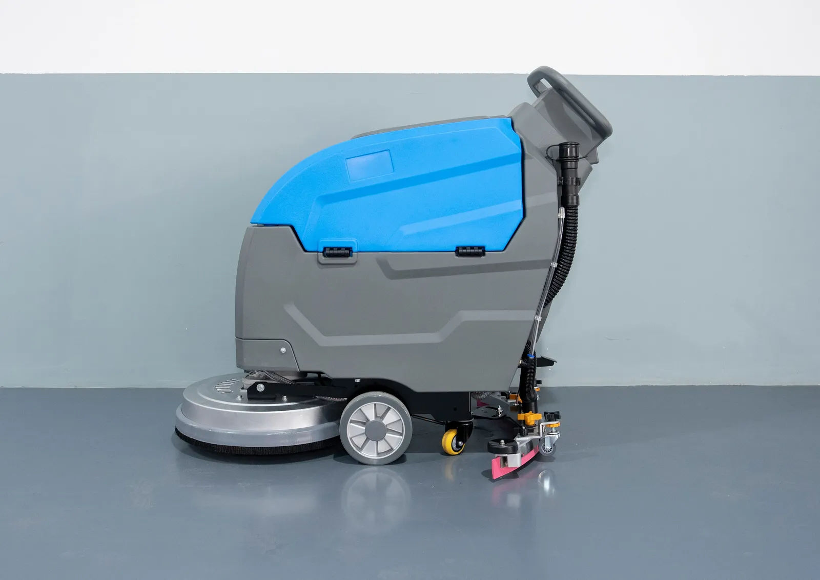Industrial Automatic Floor Scrubber Dryer Hand Double Box photo 2