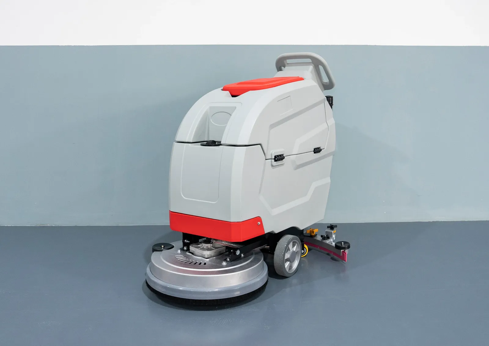 Industrial Automatic Floor Scrubber Dryer Hand Double Box photo 4