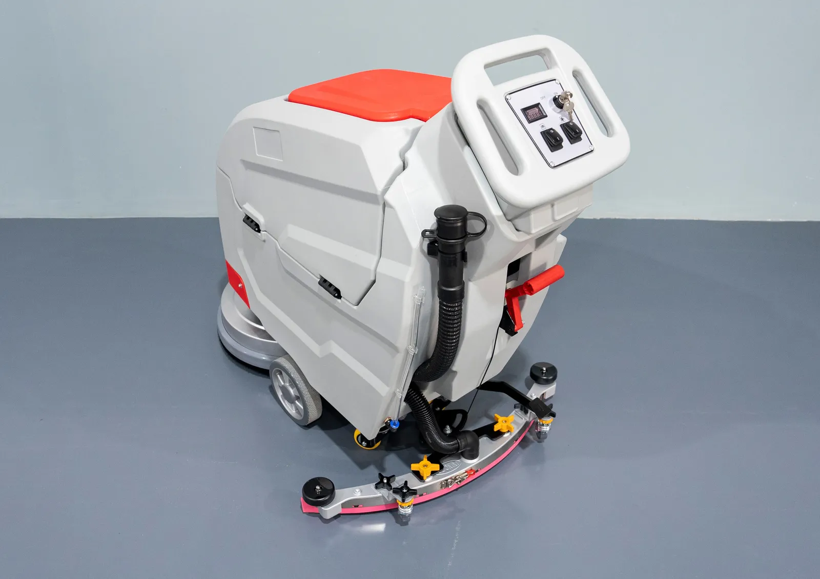 Industrial Automatic Floor Scrubber Dryer Hand Double Box photo 6