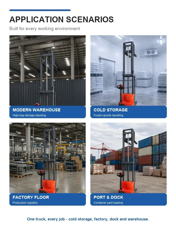 CDD15J Electric Stacker 1.2T 1.5T photo 6