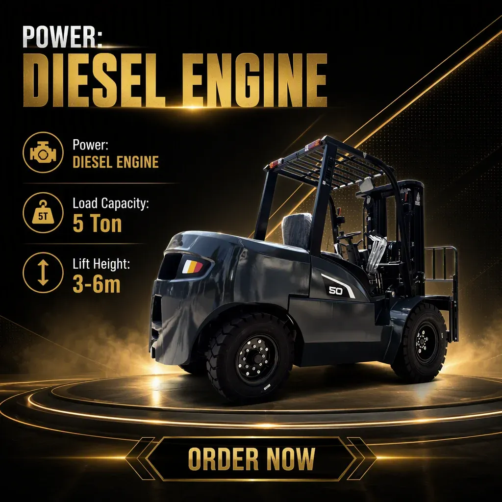 Diesel Forklift Truck 5Ton photo 1
