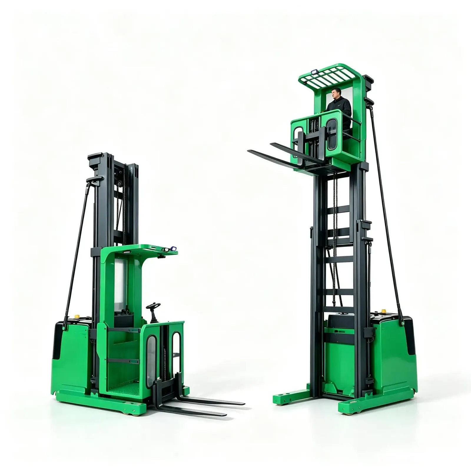 1.5 Ton Electric Order Picker OPS15 High Level Warehouse photo 1