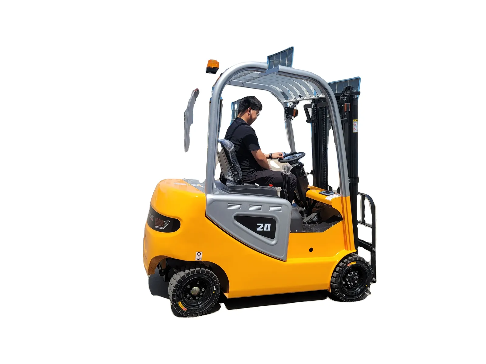 2500 kg Electric Forklift Truck Lithium-Ion Battery Forklift 3 Ton photo 1