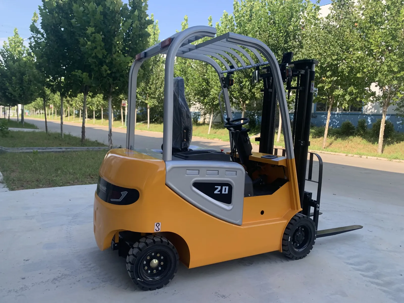2500 kg Electric Forklift Truck Lithium-Ion Battery Forklift 3 Ton photo 5