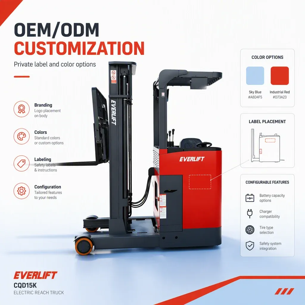 Reach Truck High Lift 12m Reach Truck | 1.5T detail 14