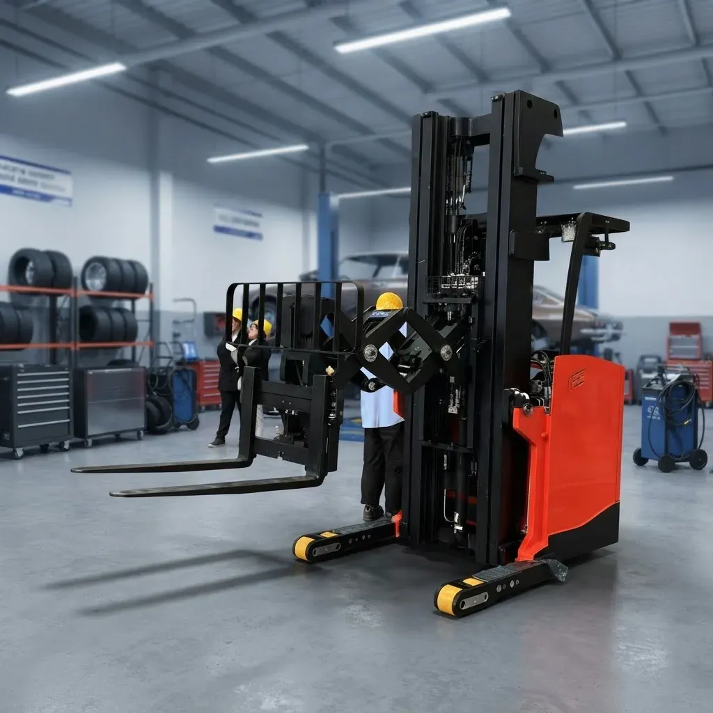 Scissor Lift Forklift 1.5 Tons Battery photo 1