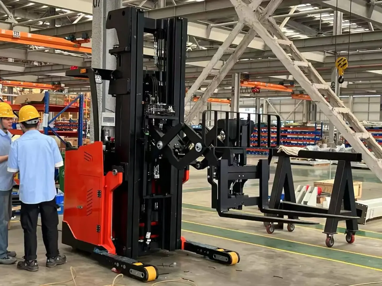 Scissor Lift Forklift 1.5 Tons Battery photo 2