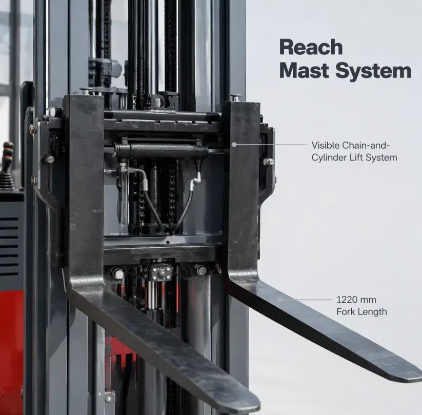 Reach Forklift 1.5ton 2ton 2.5ton photo 5