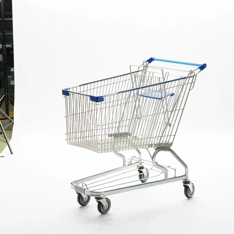 180L Metal Different American Style Shopping Trolley photo 5