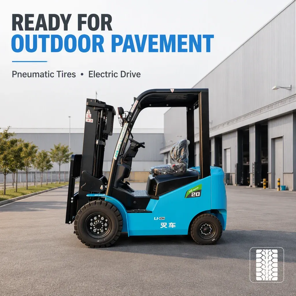 FB20 2000 to 2500 kg Electric Forklift detail 2