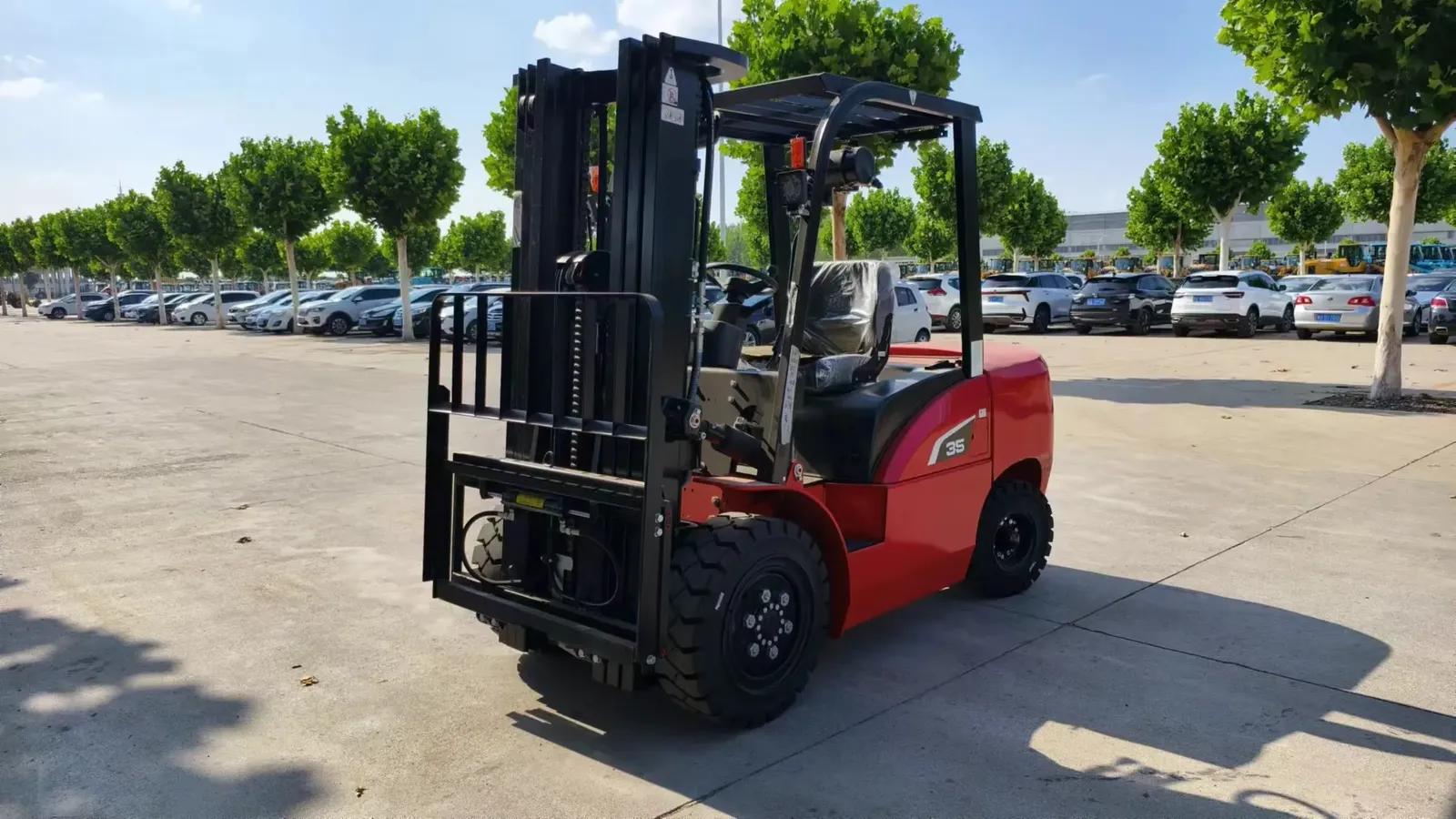 2 Ton 3 Ton 5 Ton 5000 kg Diesel Counterbalance Forklift detail 10