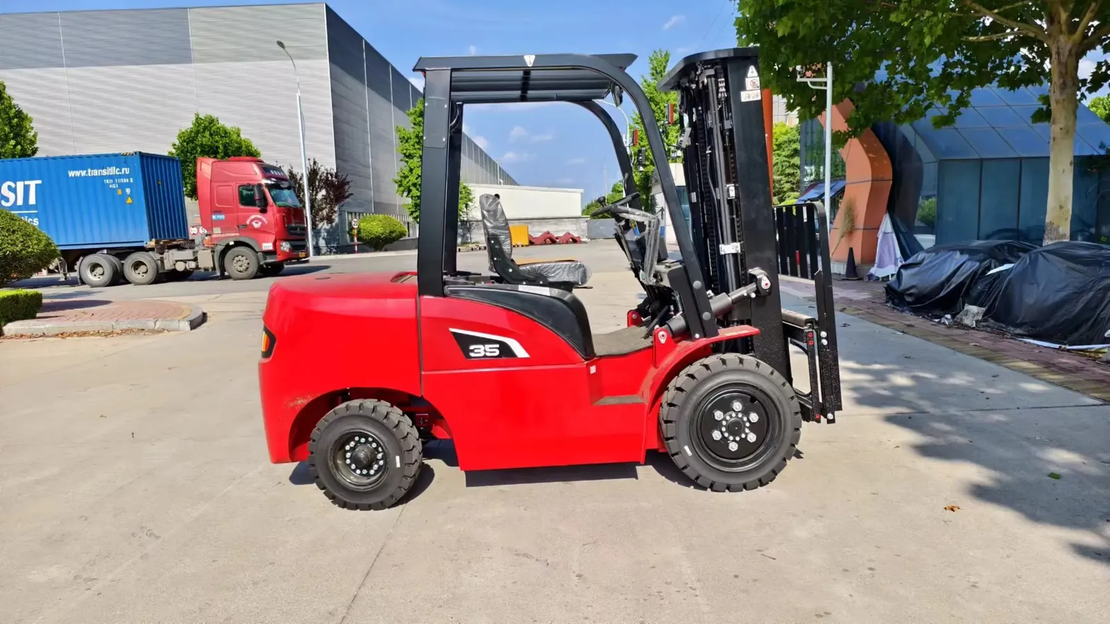 2 Ton 3 Ton 5 Ton 5000 kg Diesel Counterbalance Forklift detail 5