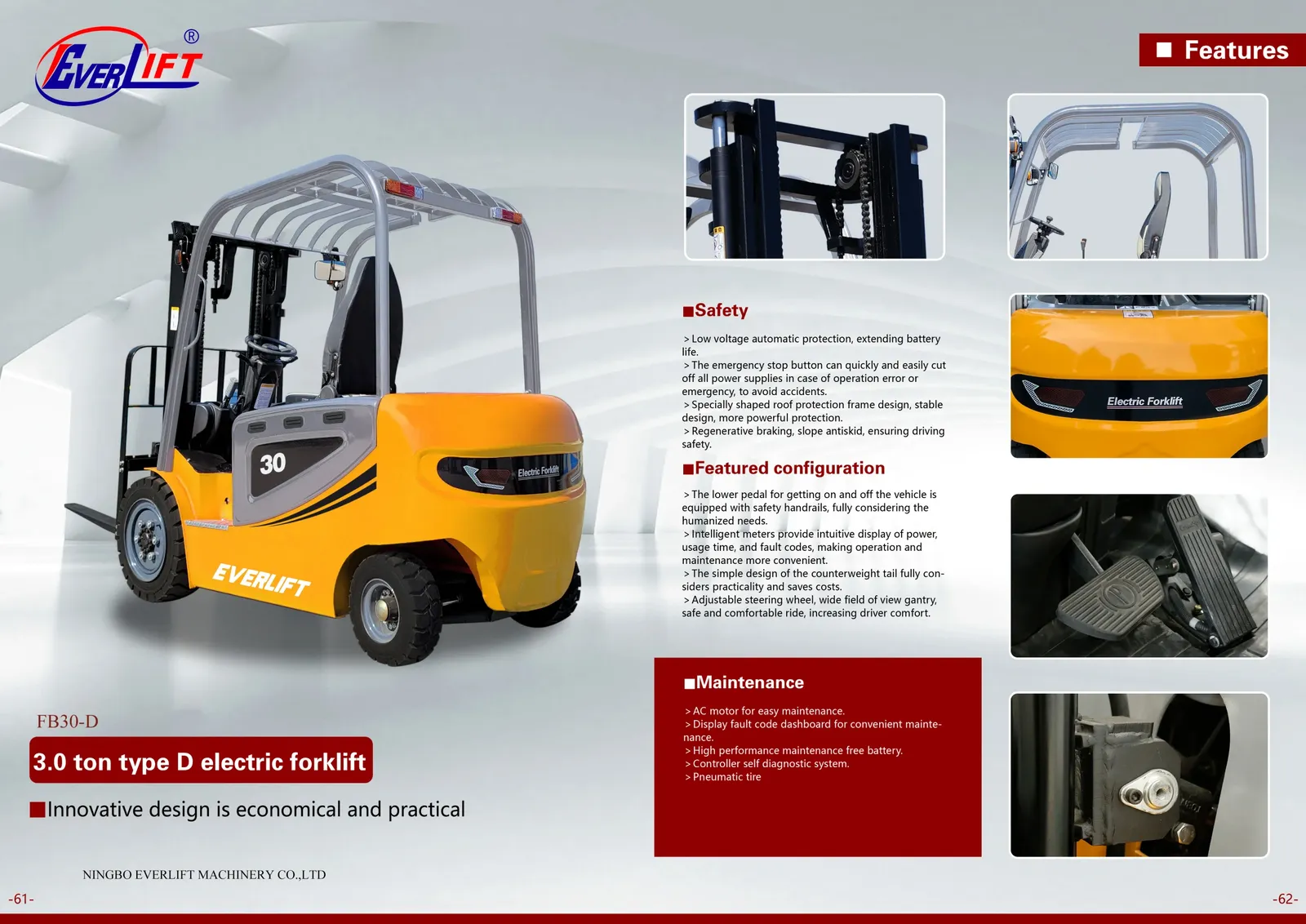 Electric Forklift Cheap Price Factory Use 1.5T 2.5T 3T 3.5T photo 6