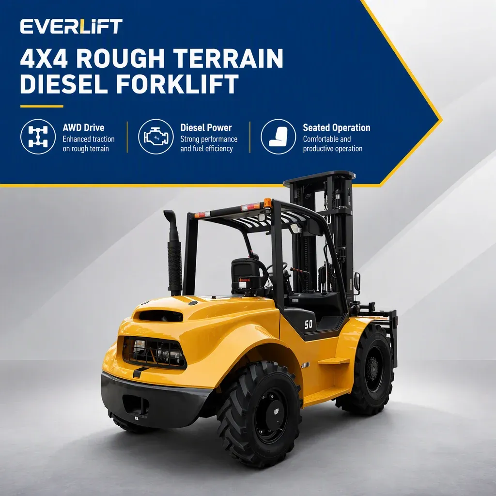 Rough Terrain Forklift 2.5Ton 3 TON 3.5 TON detail 3