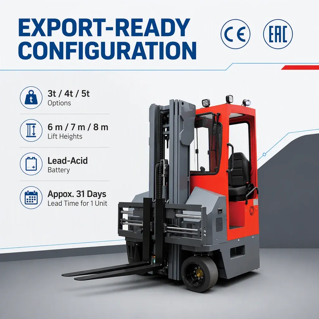 Multi Direction Forklift 3t/4t/5t detail 5