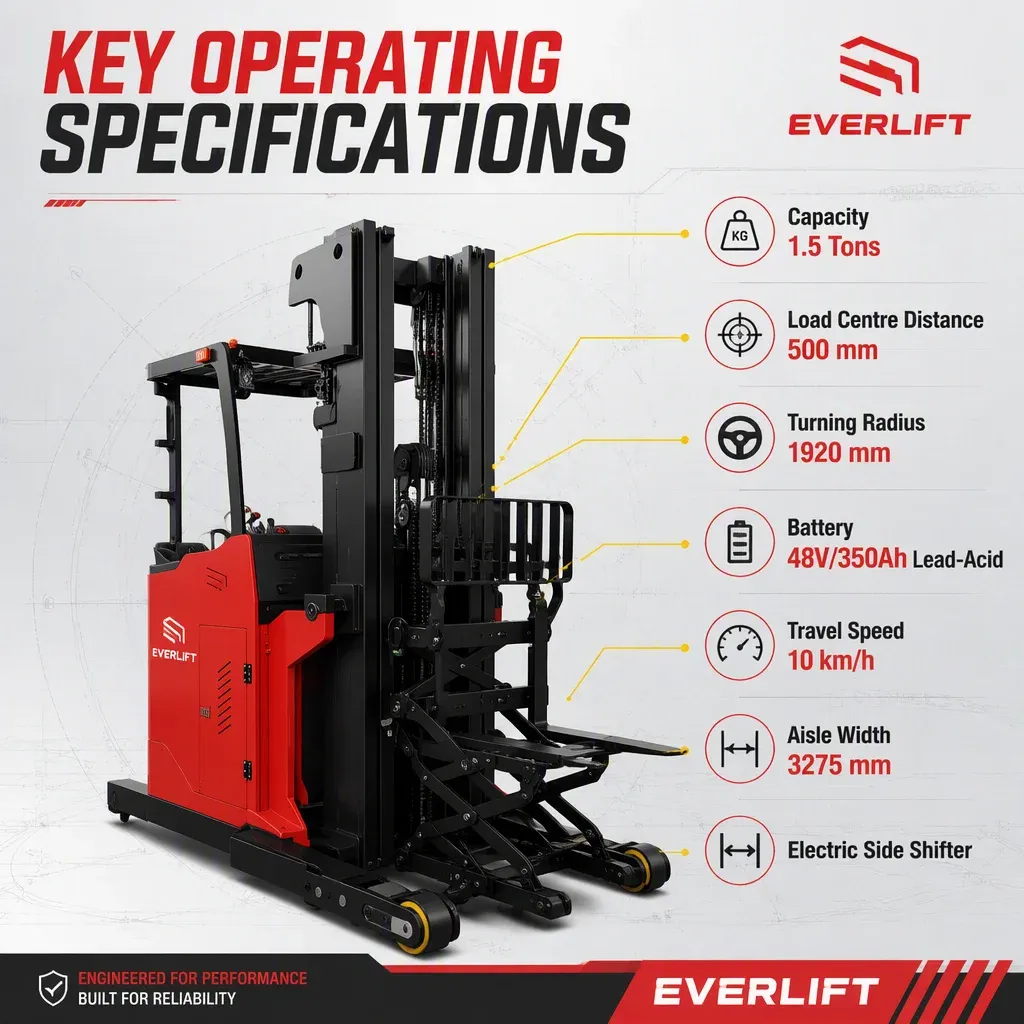Scissor Lift Forklift 1.5 Tons (LPT-99116) detail 4