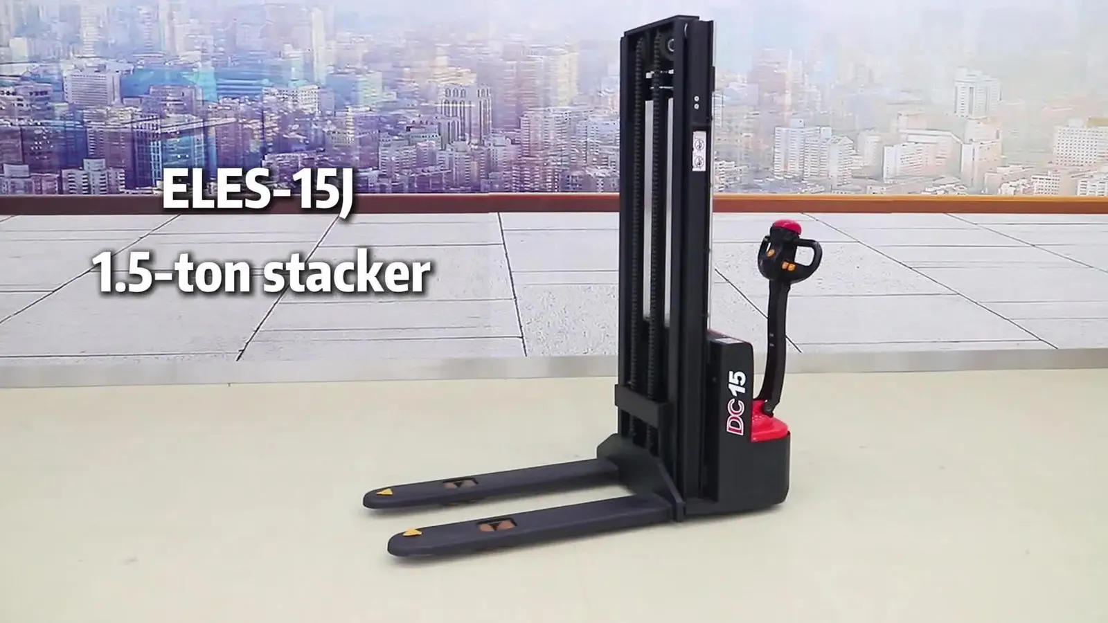 Lithium Battery Full electric stacker 1.2T 1.5T detail 1
