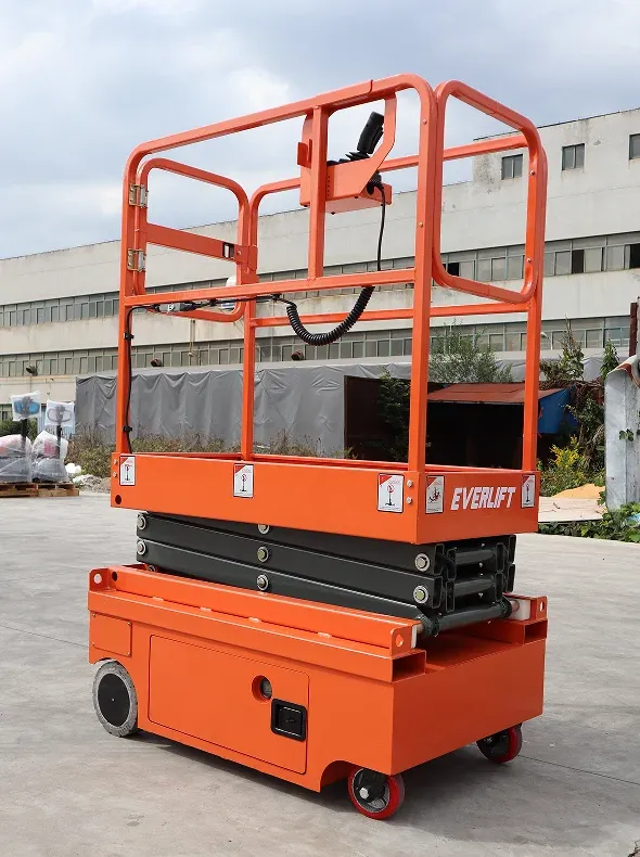 300 to 500 kg Fully Electric 6M-14M Scissor Lift Work photo 3