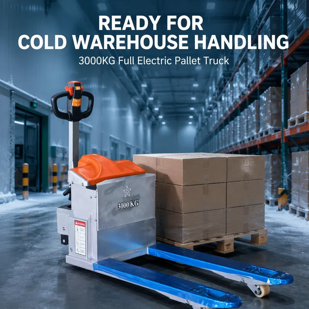 3 Ton Cold Storage Off-road Pallet Truck 3000 kg detail 1