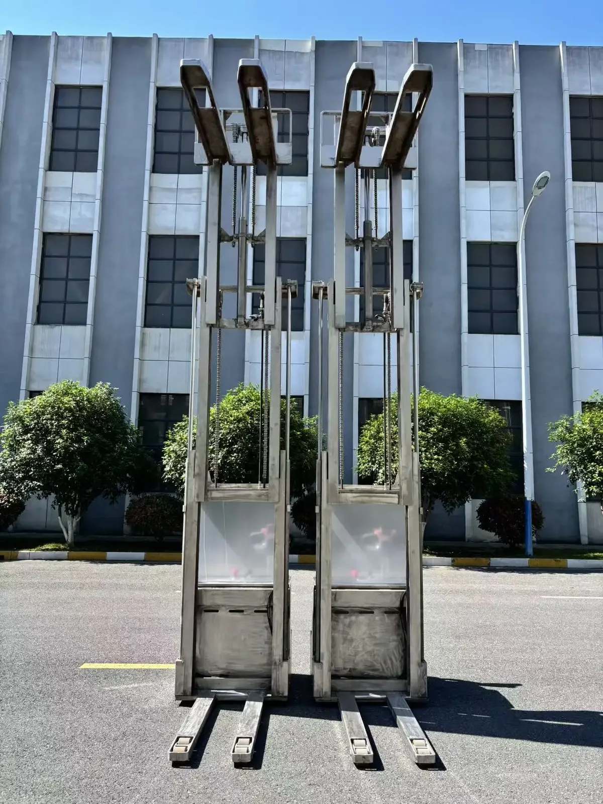 SUS304 Stainless Steel Electric Stacker 1000 to 1500 kg 2000 kg photo 3