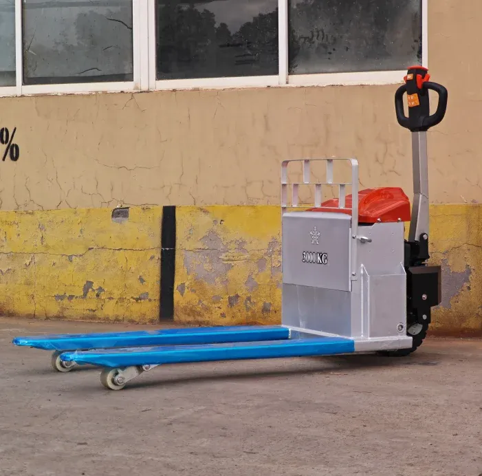 Heavy Duty 3000 kg All Terrain Pallet Truck Cold Storage photo 5