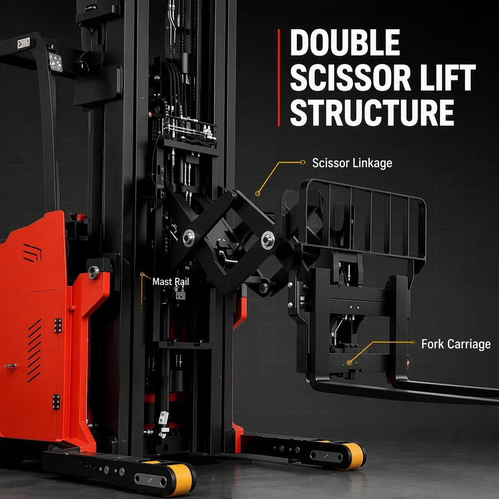 Scissor Lift Forklift 1.5 Tons detail 6