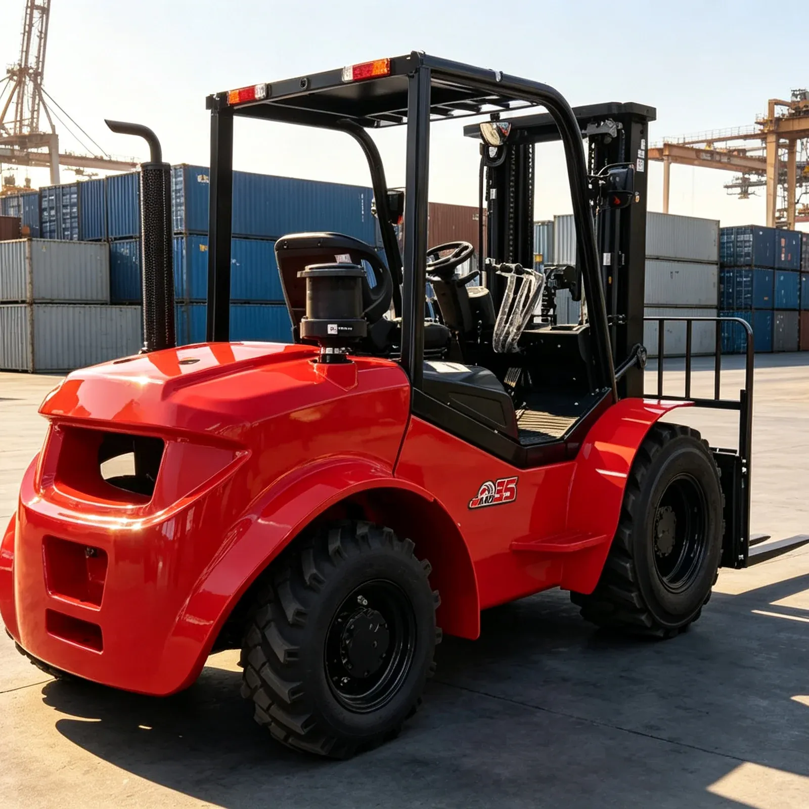 2WD Rough Terrain Forklift 3500 kg photo 2