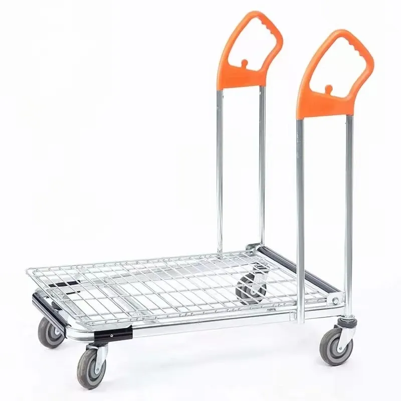 Covered Warehouse Trolley Industrial Cargo Cart Storage photo 2