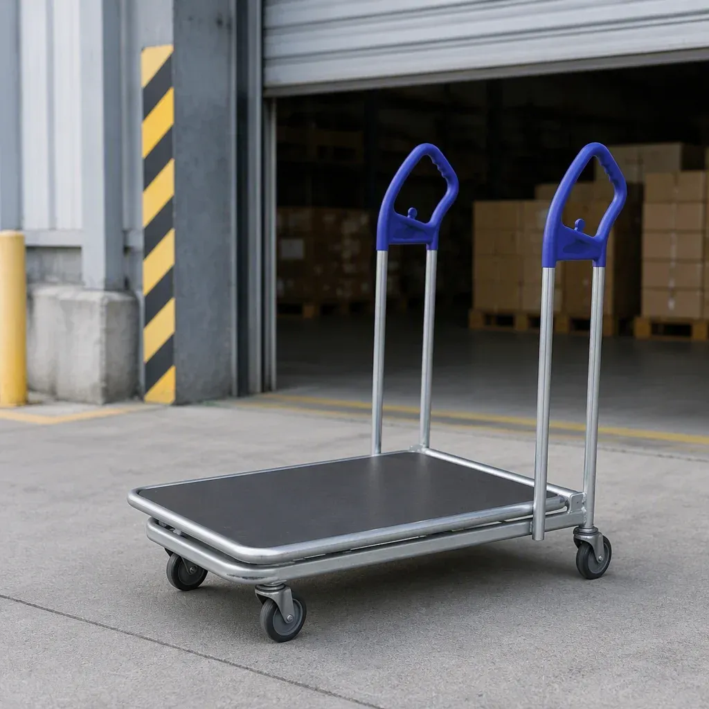 Heavy Duty Warehouse Picking Cart Metal Storage Trolley