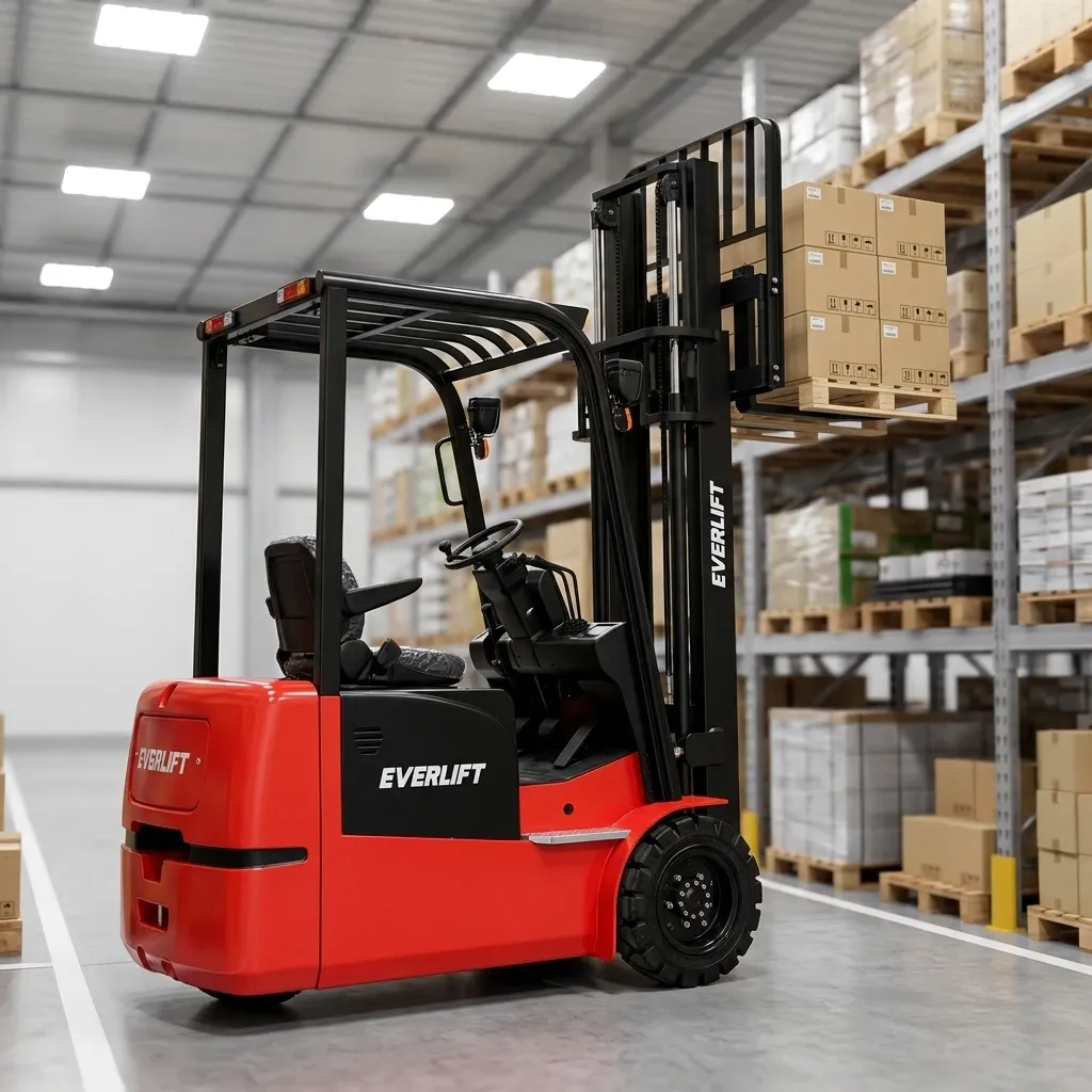 3 Wheel Electric Forklift 1.5-2 Ton photo 1