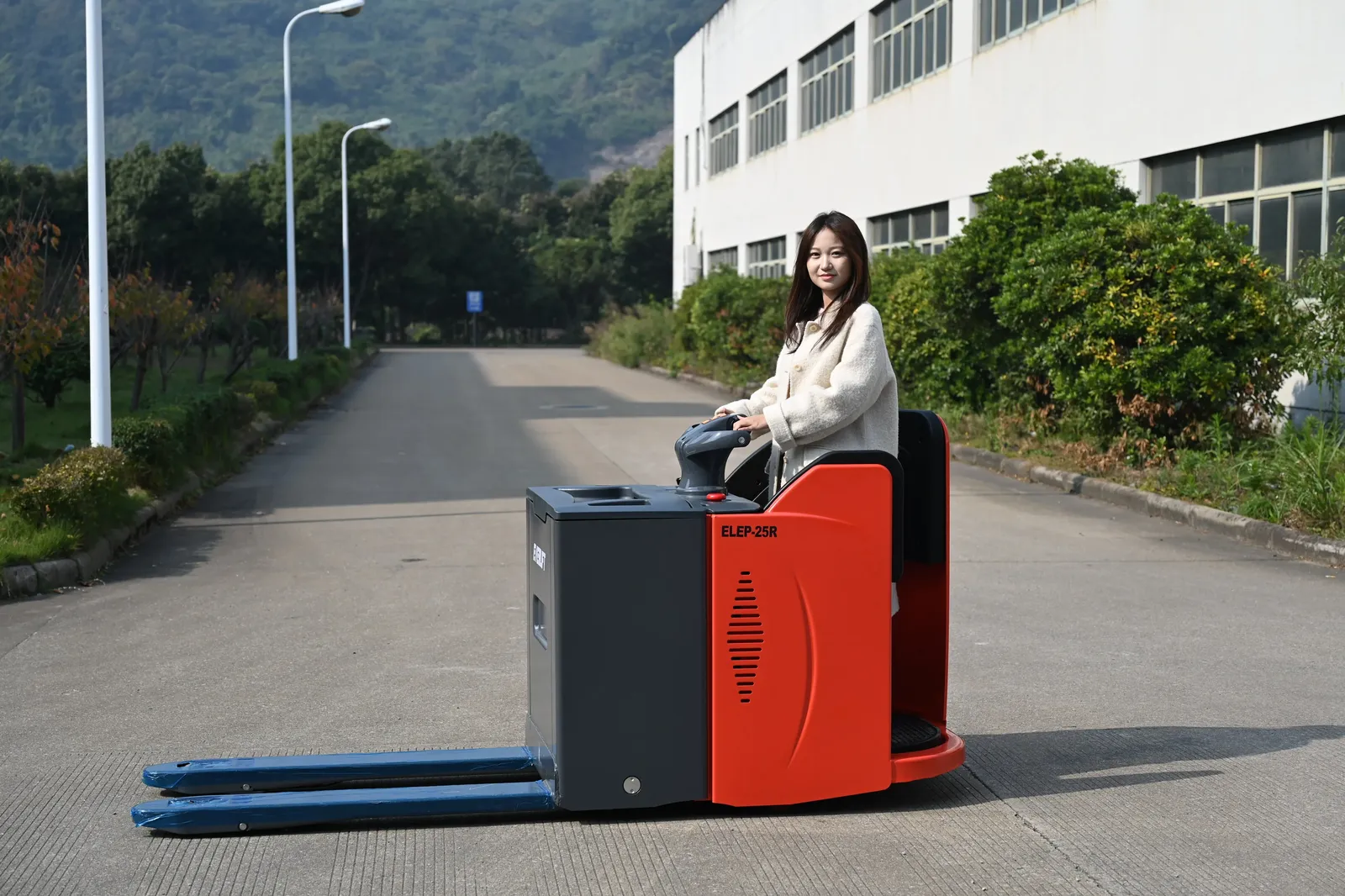 2026 Stand-on Ride-on Electric Pallet Truck 2000 to 2500 kg detail 3