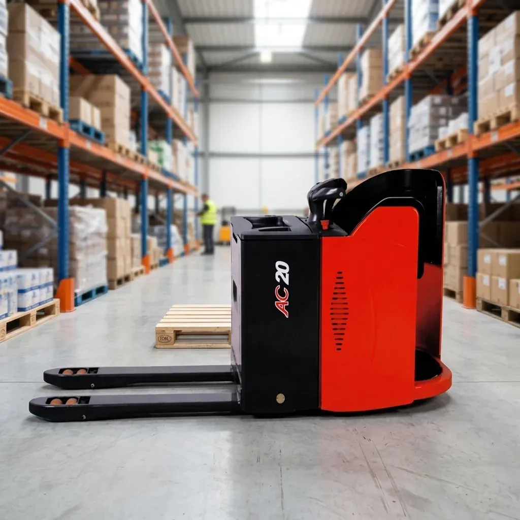 2026 Stand-on Ride-on Electric Pallet Truck 2000 to 2500 kg