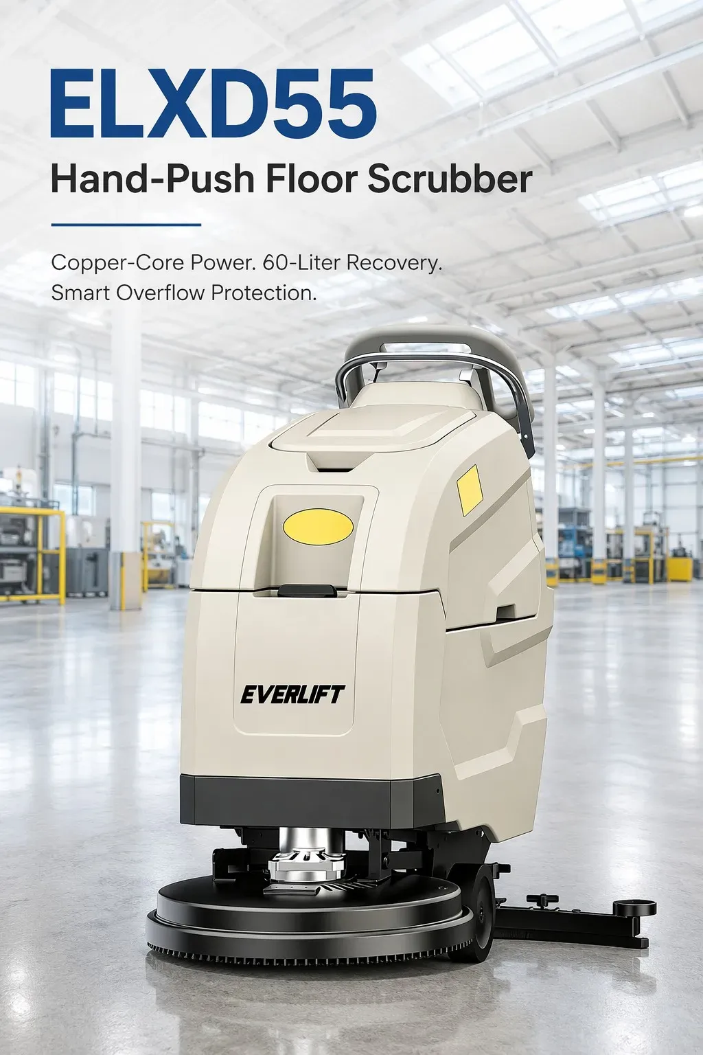 2026 Commercial Hand Push Manual Scrubber Auto Floor photo 5