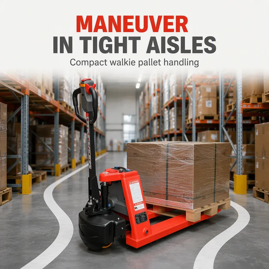 ELEP-15/20ELI Full Electric Pallet Truck Lithium Battery detail 1
