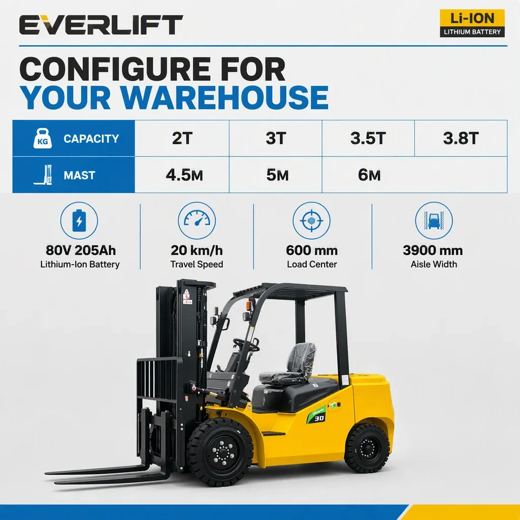 2T 3T 3.5T High-performance Lithium Battery Electric detail 4