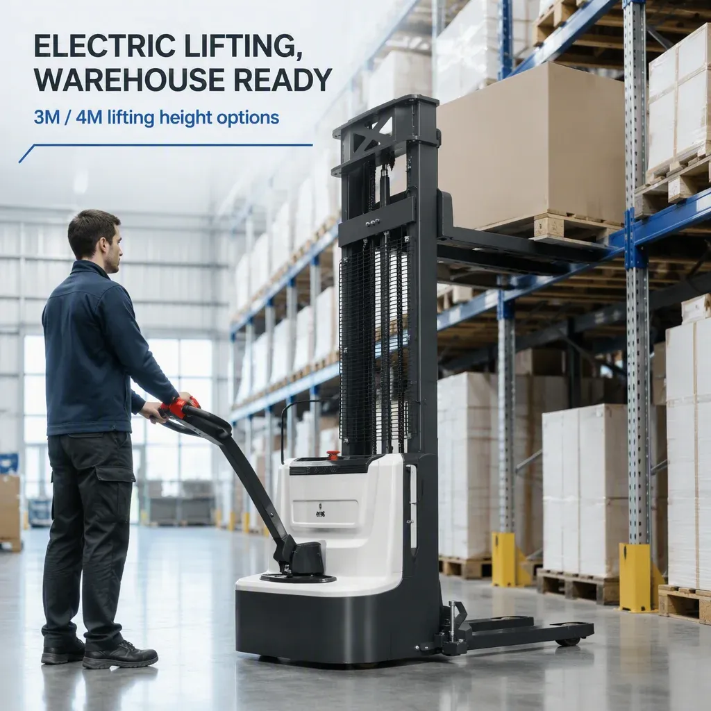 Full Electric Stacker 1.2T 1.5T detail 1