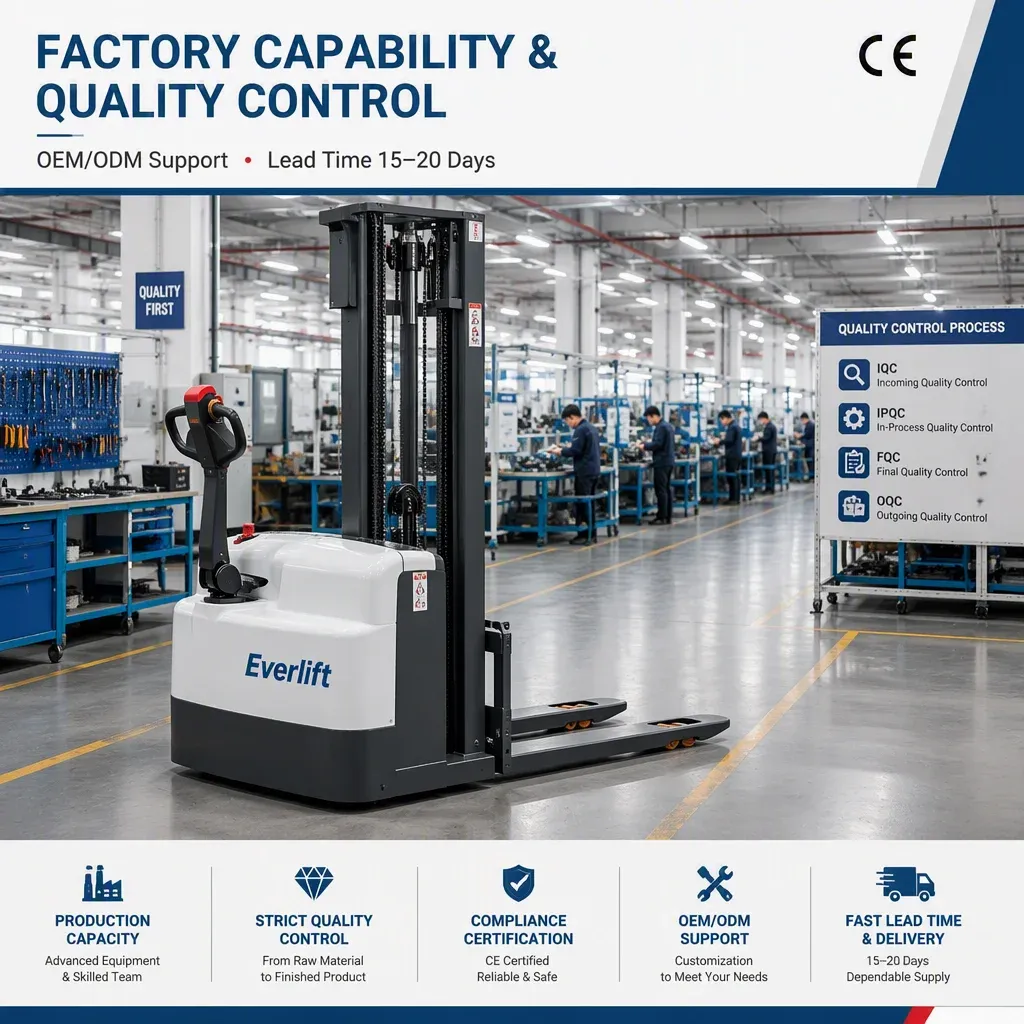 Full Electric Stacker 1.2T 1.5T detail 17