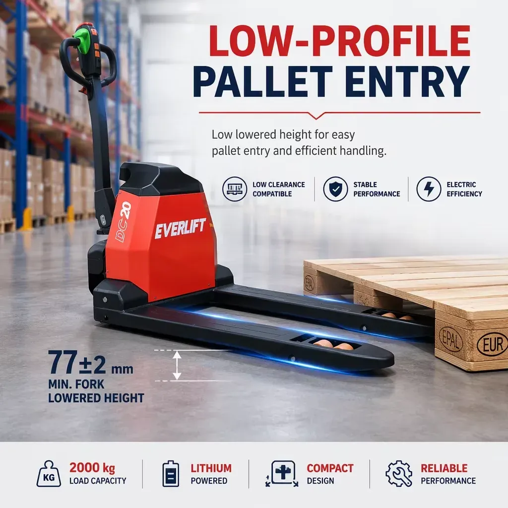 YLI 1.5 Ton 2 Ton 48V Lithium Battery Pallet Jackt Weight
