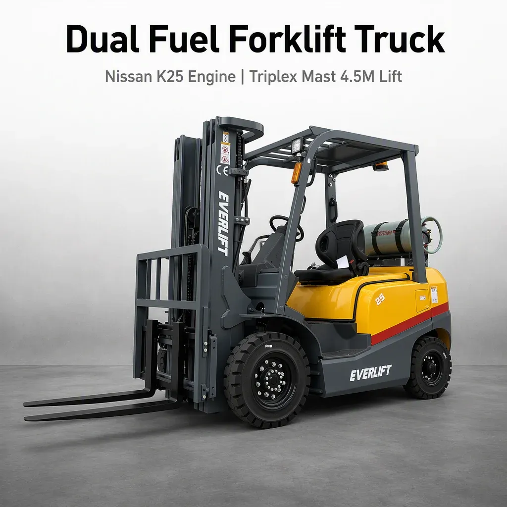 Duel Fuel Forklift Truck TCM Gas/LPG Forklift 2.5 Ton 3 Ton 3.5 Ton detail 7