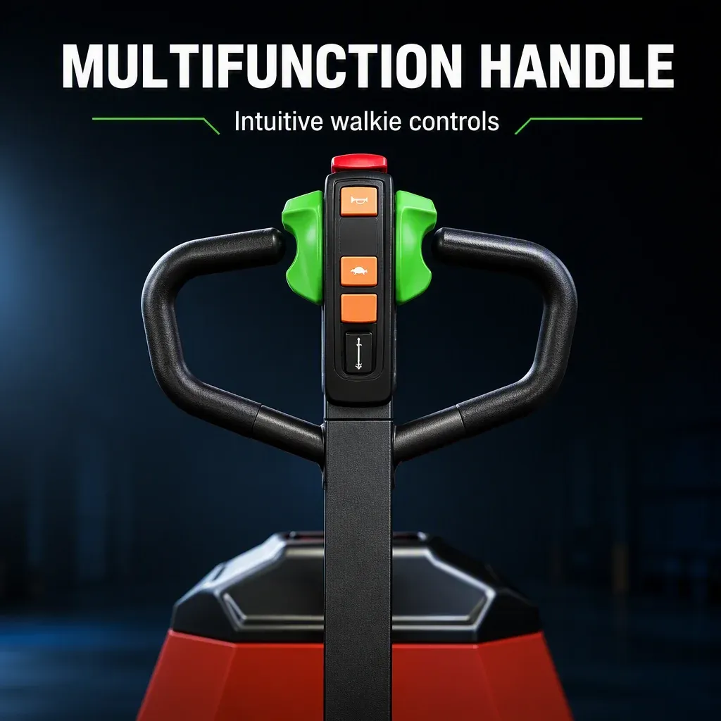 ELEP-15/20YLI DC15/20 Full Electric Pallet Truck Lithium detail 5