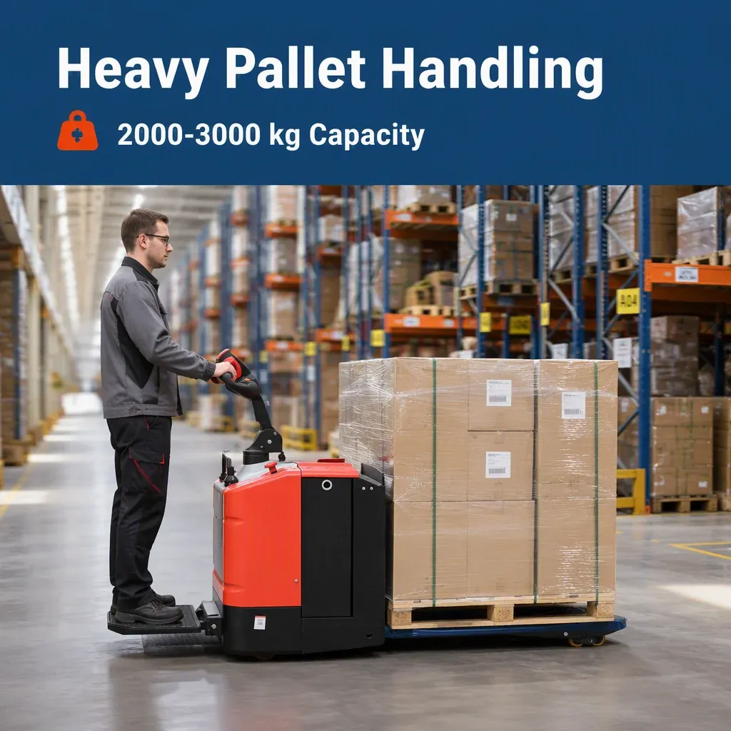 CBD-20 25 30 460 Electric Pallet Truck Standing Electric detail 2