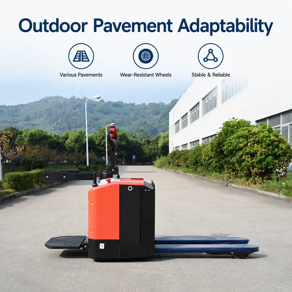 CBD-20 25 30 460 Electric Pallet Truck Standing Electric detail 3
