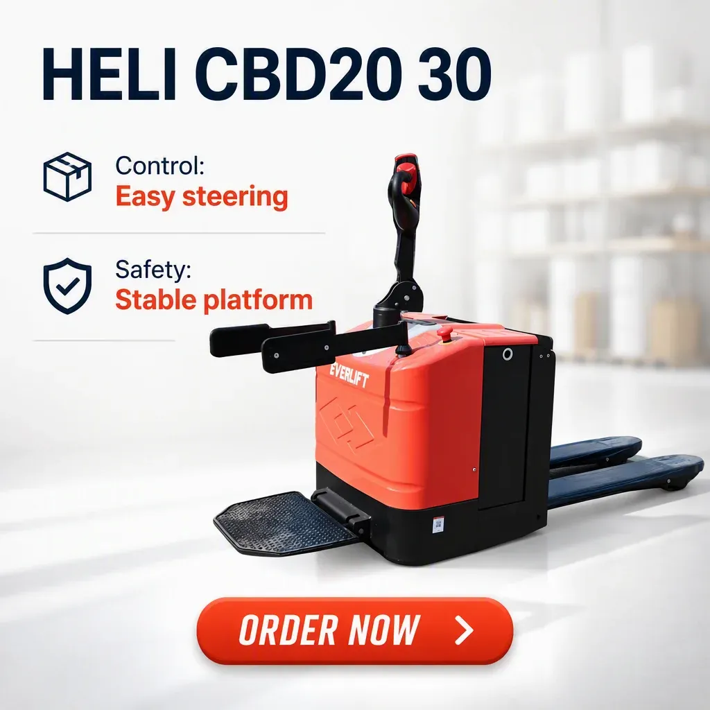 CBD-20 25 30 460 Electric Pallet Truck Standing Electric