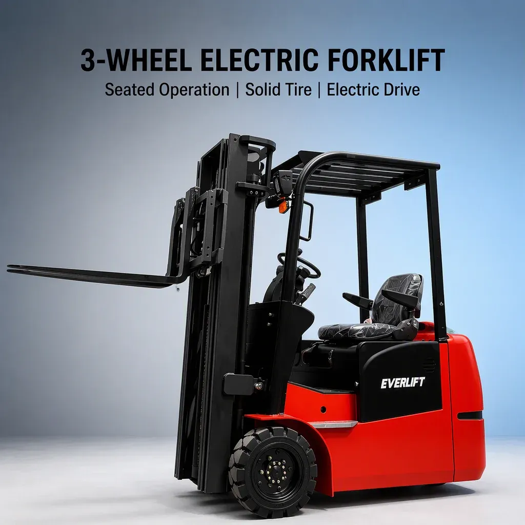 OEM 3 Wheel Electric Forklift 1.5-2 Ton detail 5