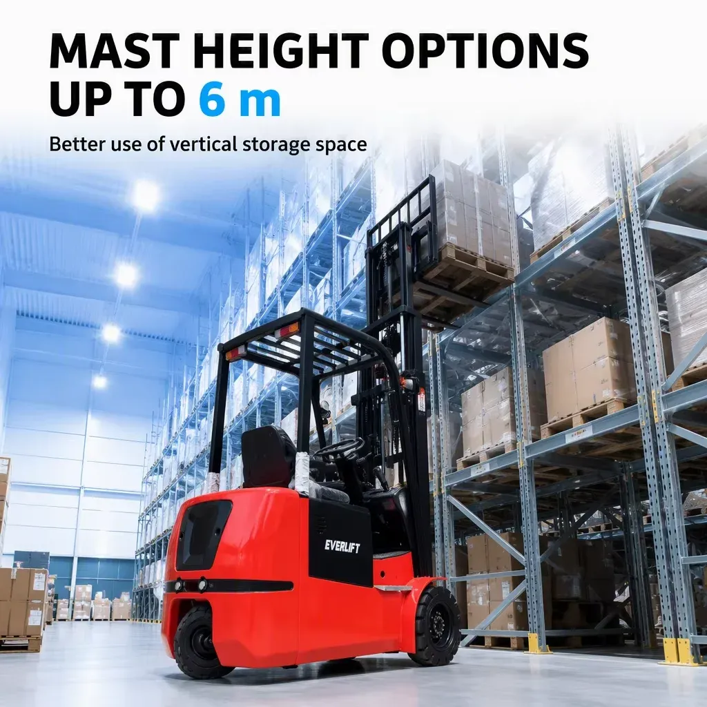 OEM 3 Wheel Electric Forklift 1.5-2 Ton