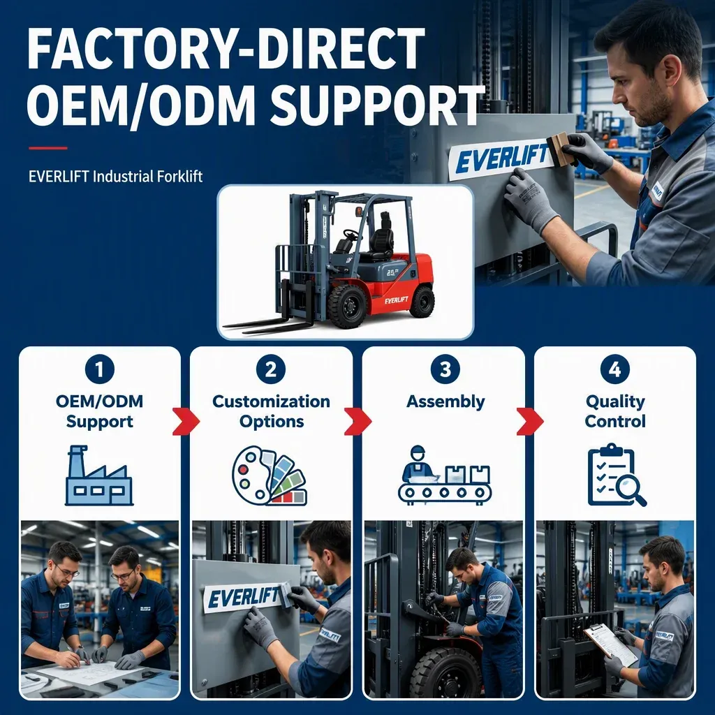 FD25 Industrial Forklift 3T 3.5T 4T detail 14