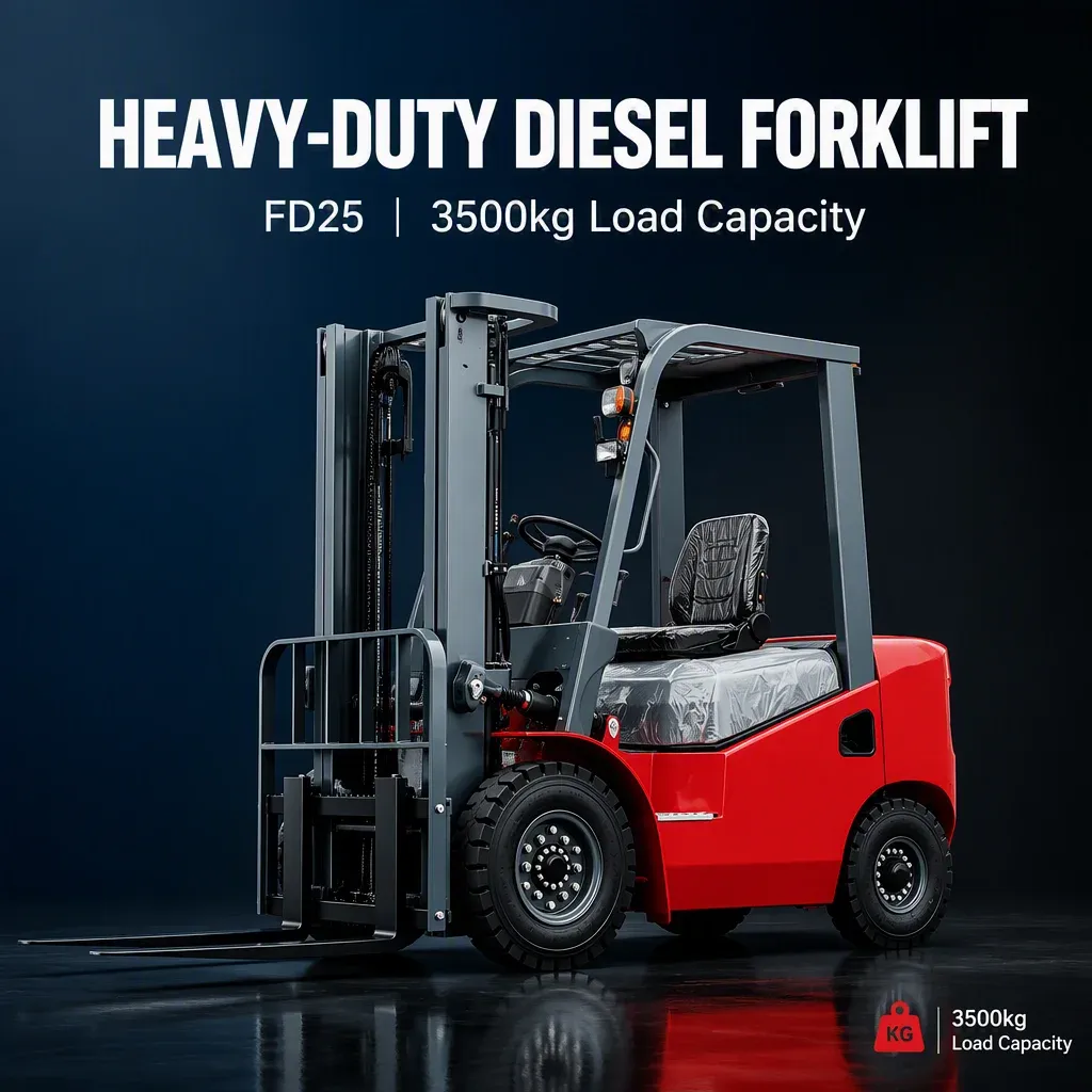 FD25 Industrial Forklift 3T 3.5T 4T detail 4