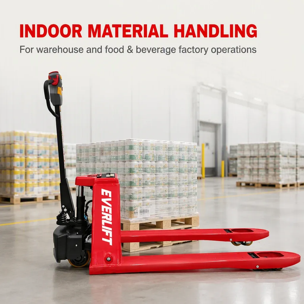 ELEP-15/20ELI Full Electric Pallet Truck Lithium Battery detail 2