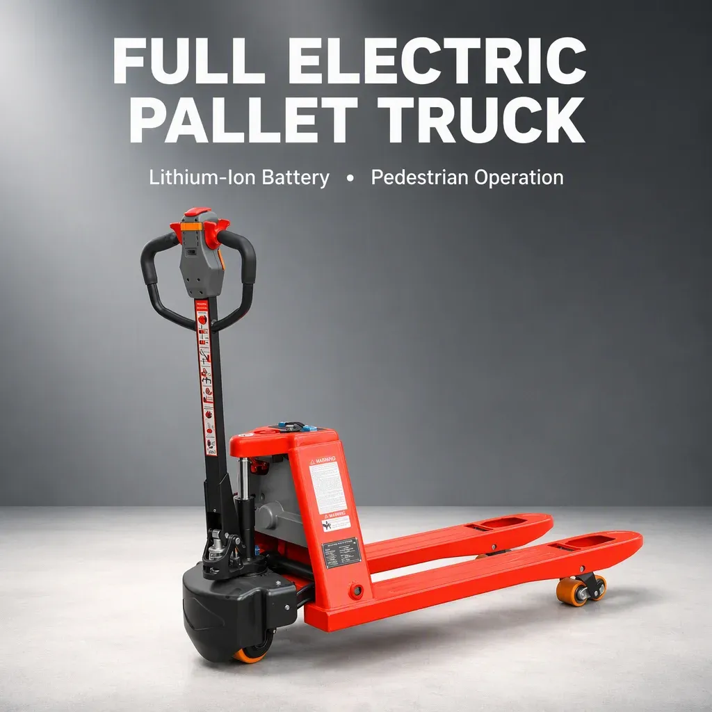 ELEP-15/20ELI Full Electric Pallet Truck Lithium Battery detail 6