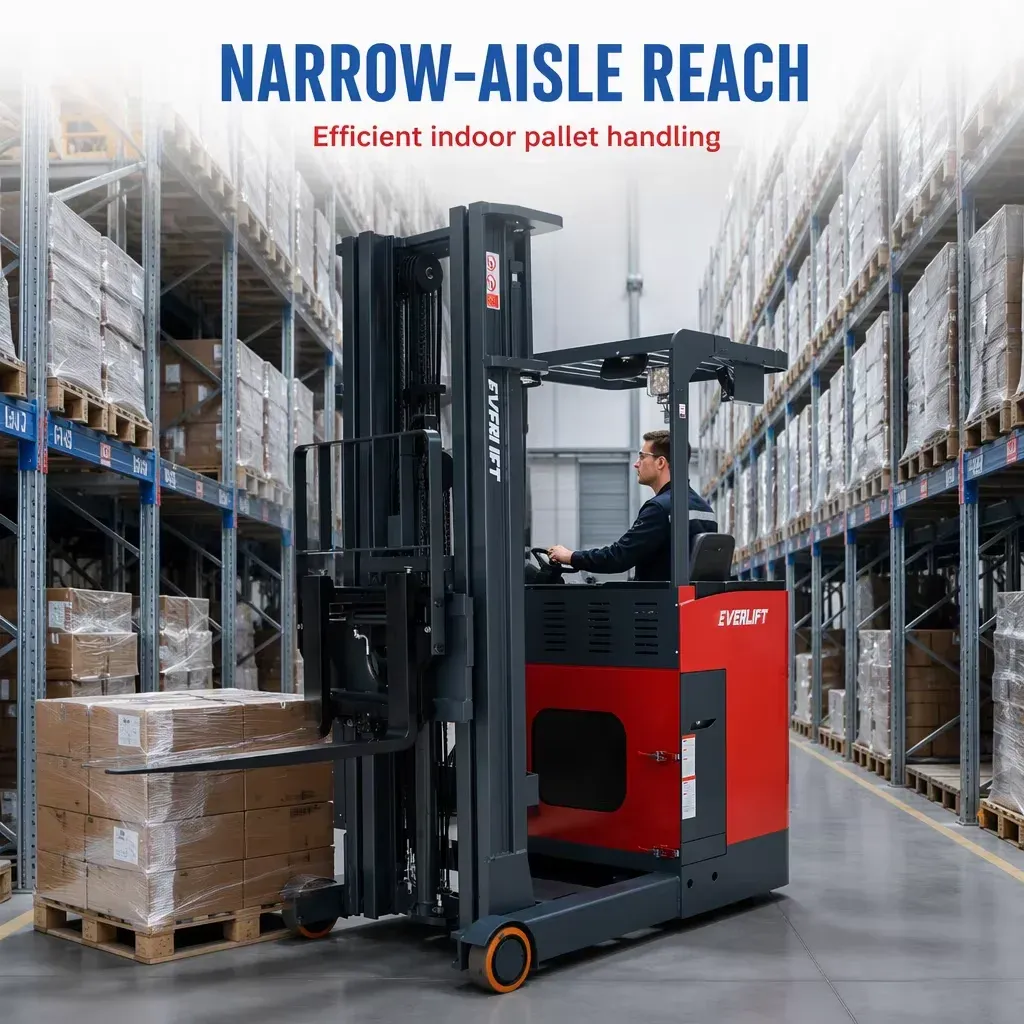 Electric Reach Forklift 1.5-2.5 Ton photo 6